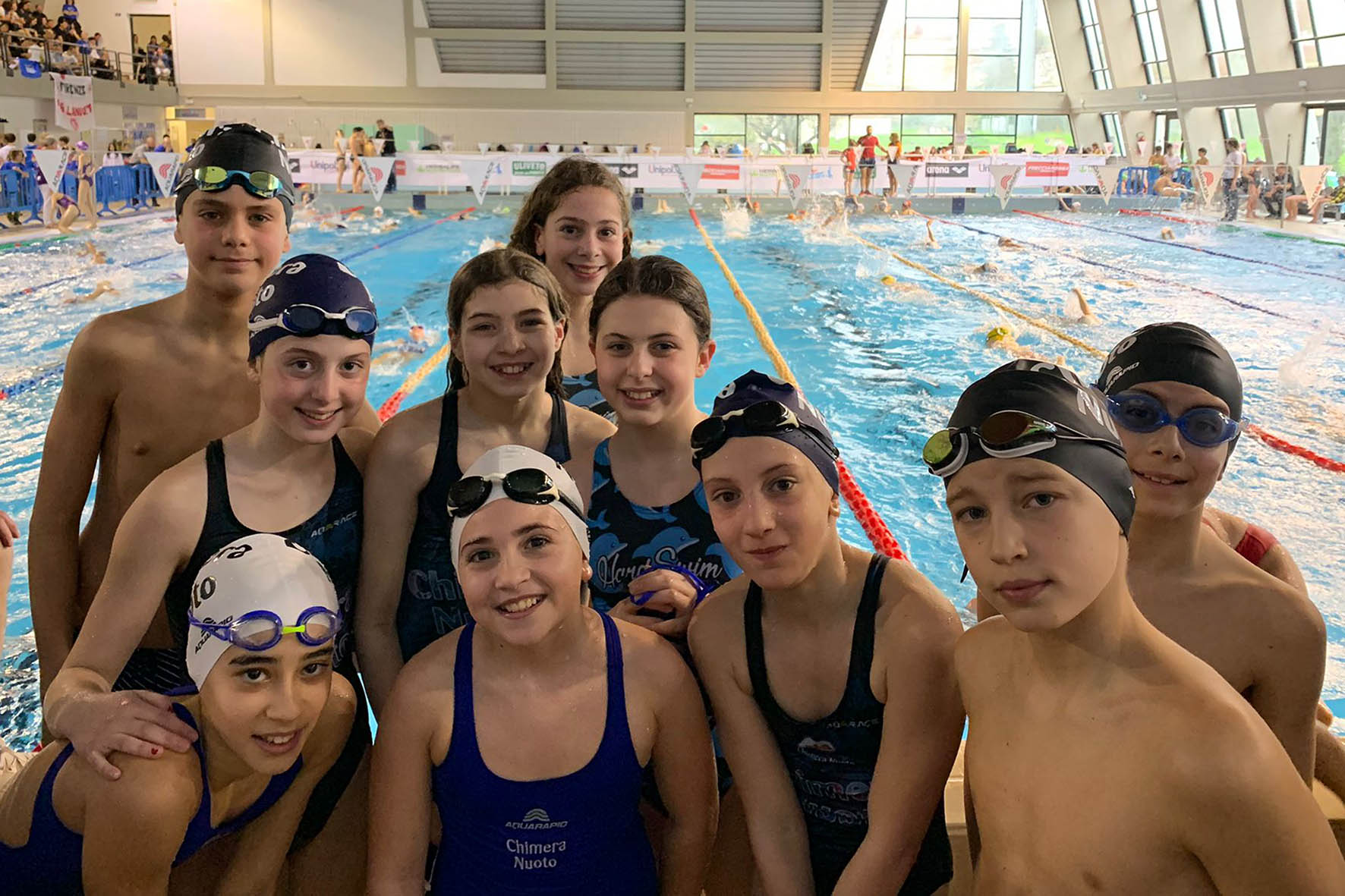 La Chimera Nuoto conquista cinque bronzi in Coppa Toscana